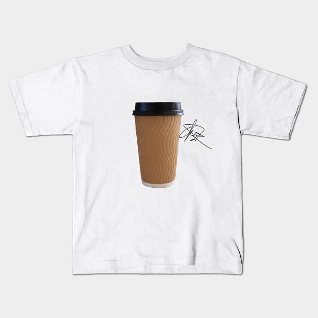 Vanilla Chai Latte Kids T-Shirt by chris5998